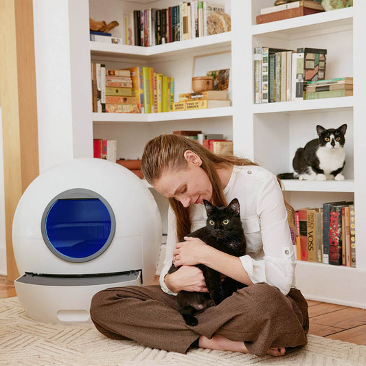 Bac à litière autonettoyant Els Pet Spaceship Double Bundle