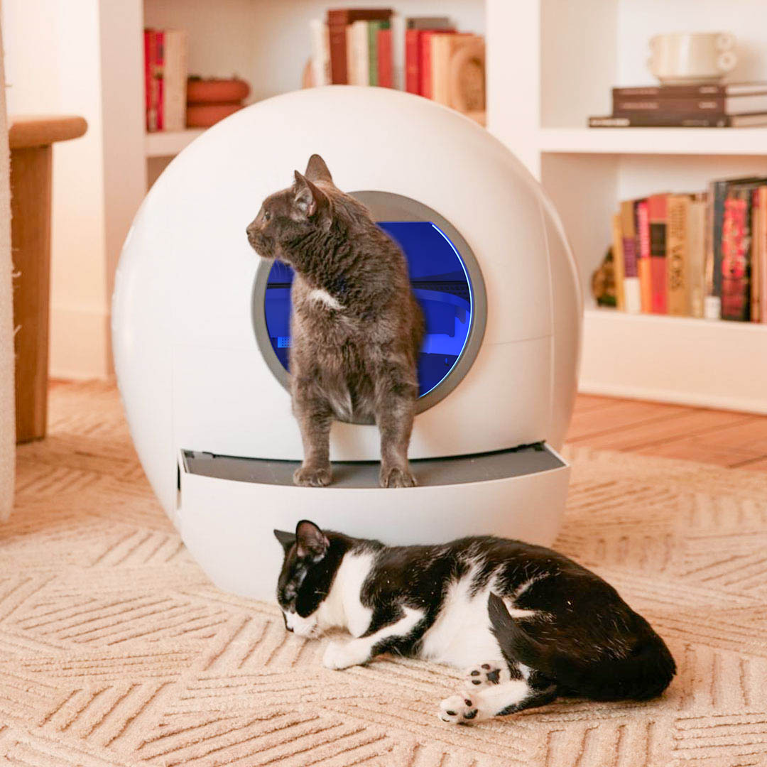 Bac à litière autonettoyant Spaceship d'Els Pet