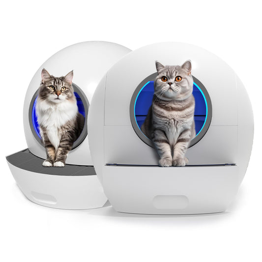 Bac à litière autonettoyant Els Pet Spaceship Double Bundle
